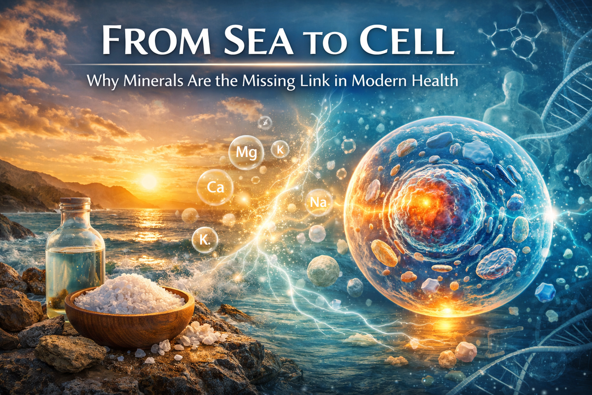 From Sea to Cell: Why Minerals Are the Missing Link in Modern Health