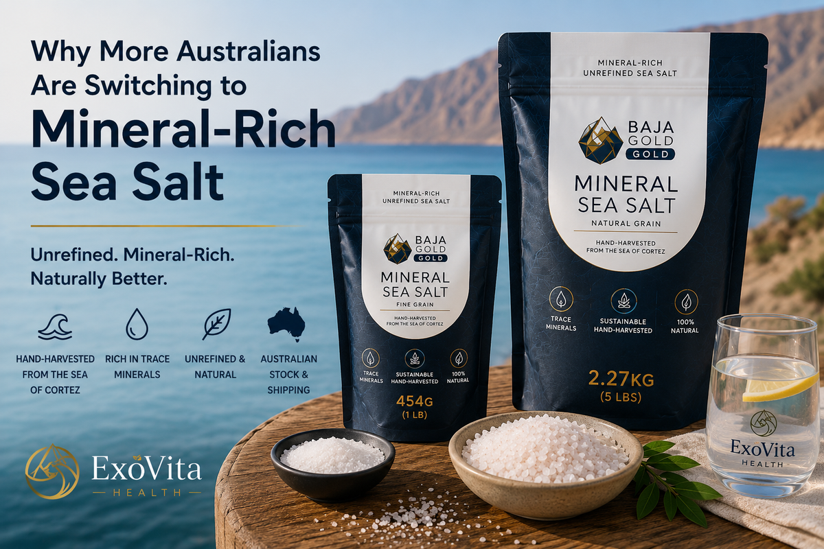 Why More Australians Are Switching to Mineral-Rich Sea Salt