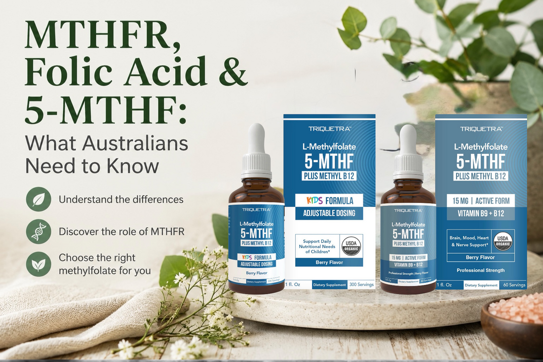 MTHFR, Folic Acid & 5-MTHF: What Australians Need to Know