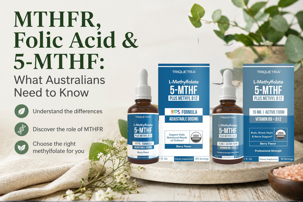 MTHFR, Folic Acid & 5-MTHF: What Australians Need to Know
