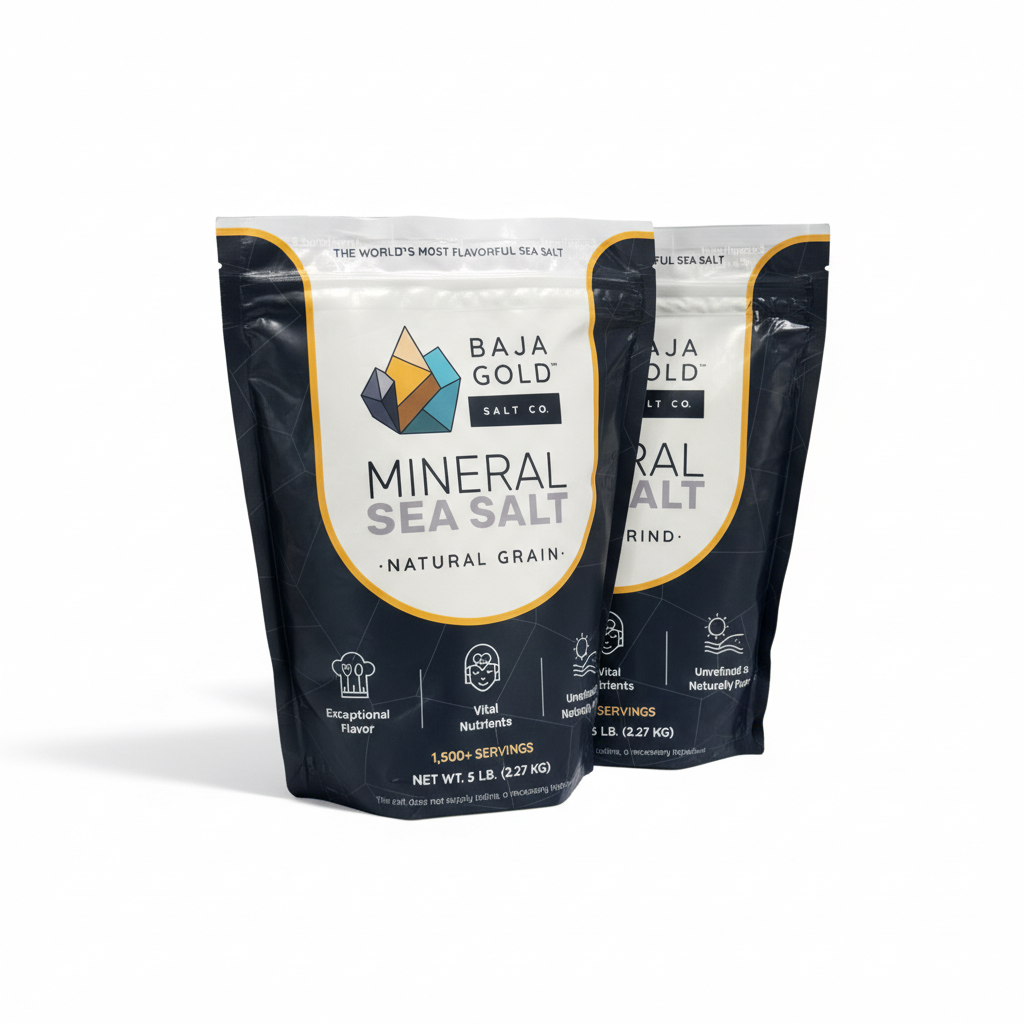 baja Gold Salt 2.27kg Larger Baja Value Pack