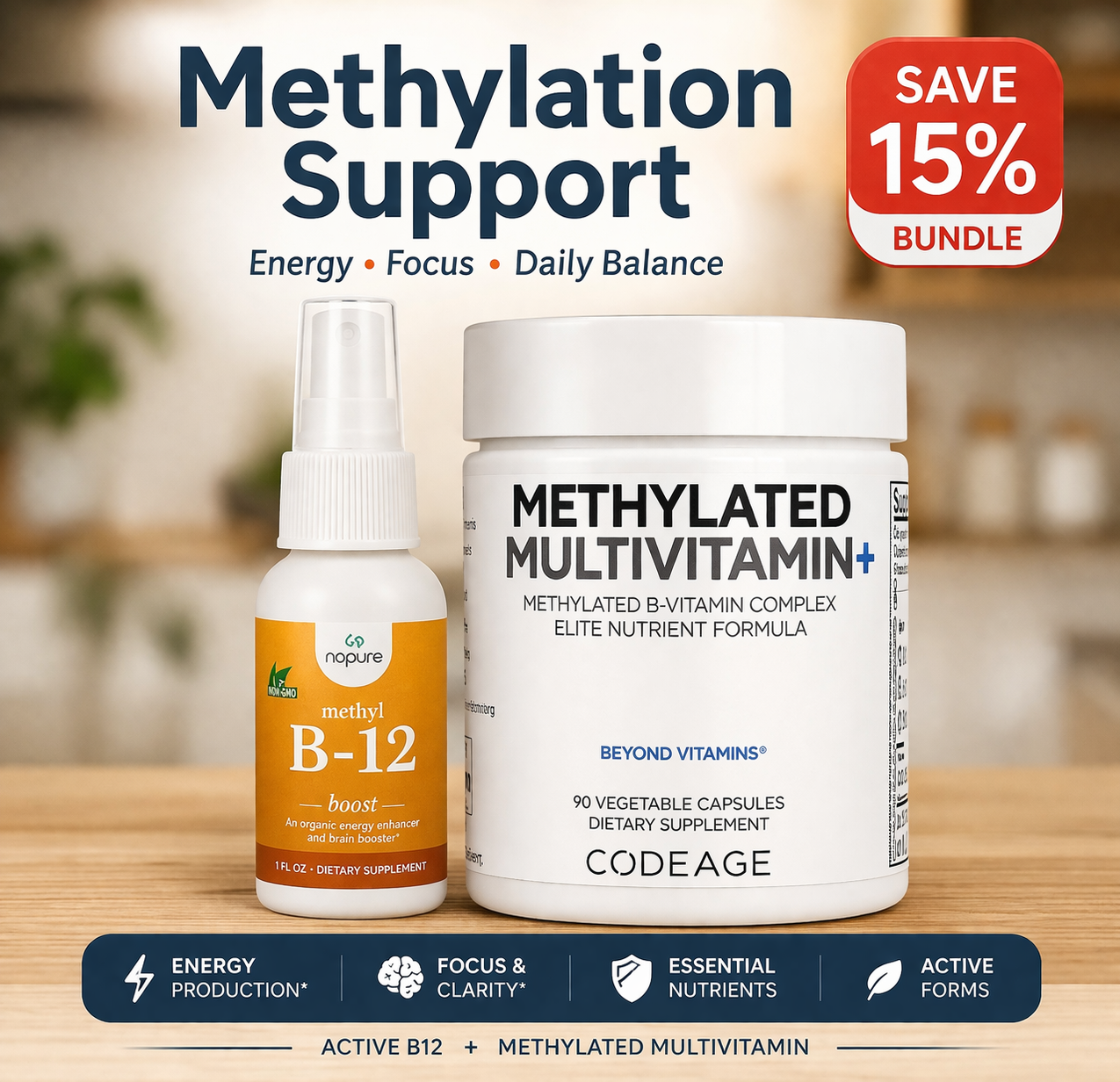 Daily Energy & Methylation Support