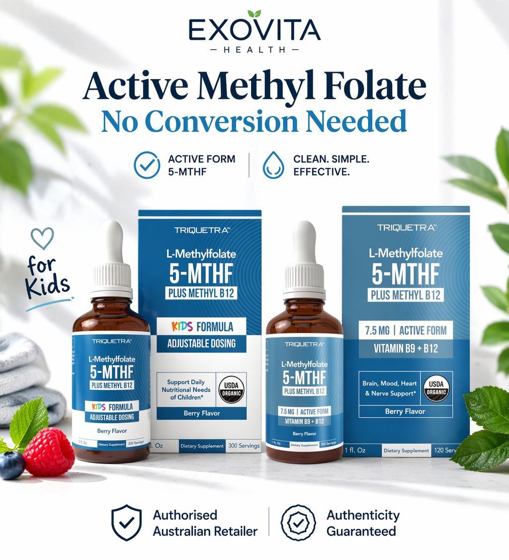 Triquetra L-Methylfolate Bundle | 5-MTHF + B12