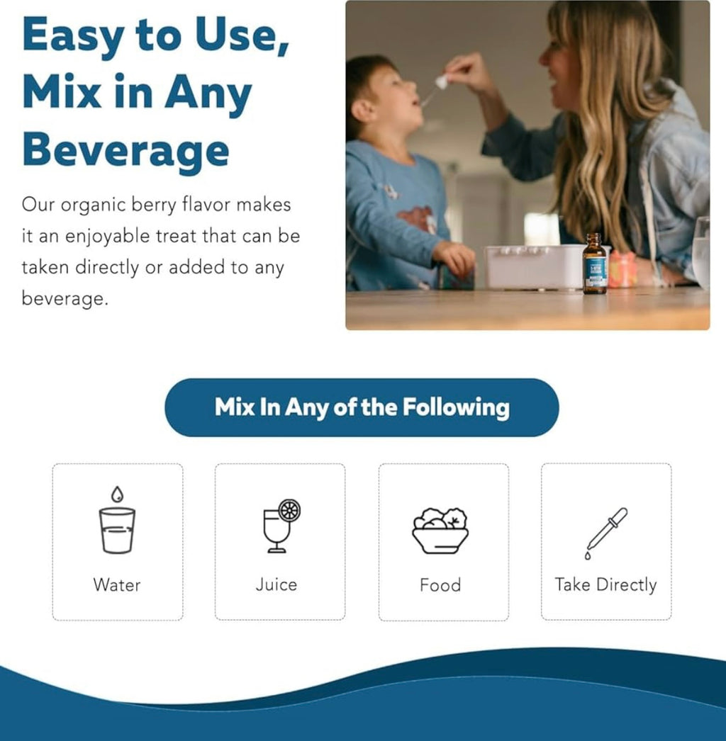 Product packaging with text and icons indicating usage methods on a white background