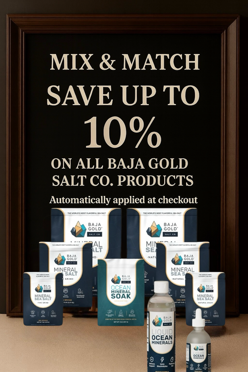 Baja Gold Salt Liquid Ocean 120ml & 360ml