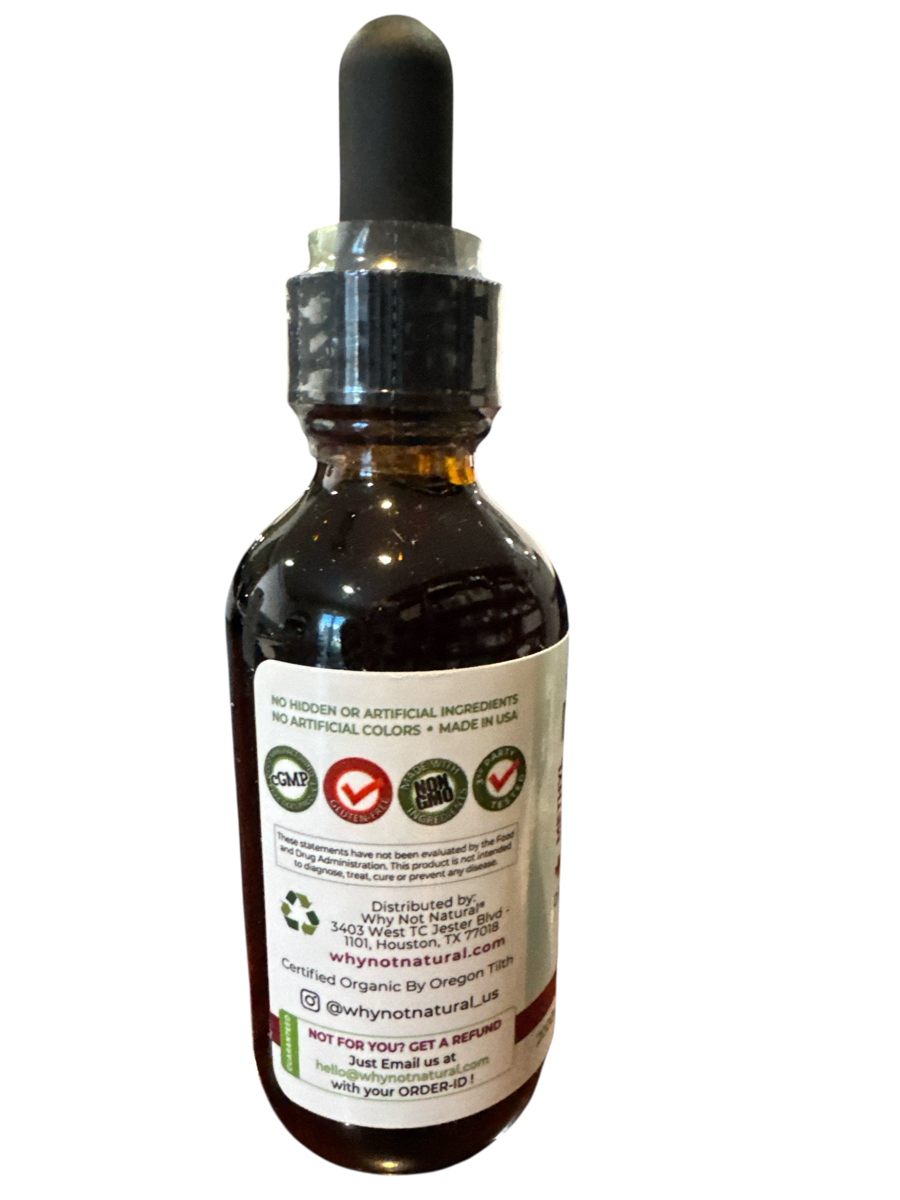 Why Not Natural Methyl B-12 + Folate Unflavoured Liquid – 60ml