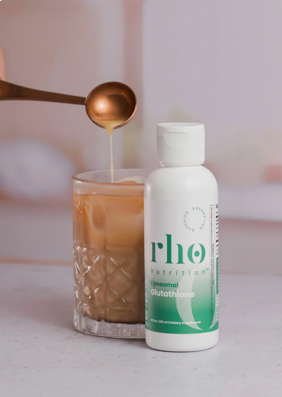 Rho Nutrition Liposomal Glutathione – Advanced Antioxidant & Cellular Detox