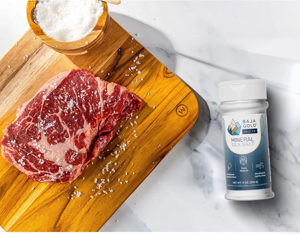 Baja Gold Mineral Sea Salt Shaker 255g