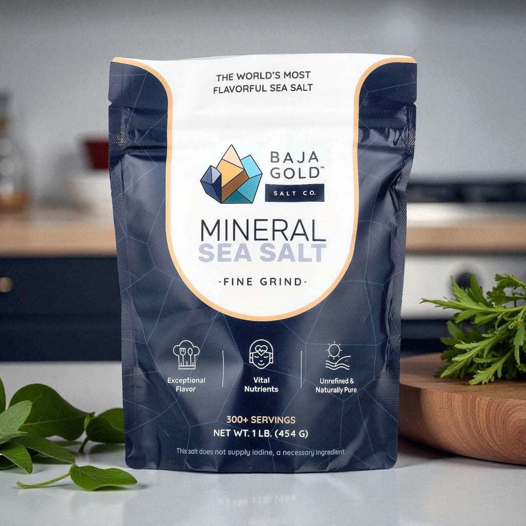 Baja Gold Mineral Sea Salt Fine Grain