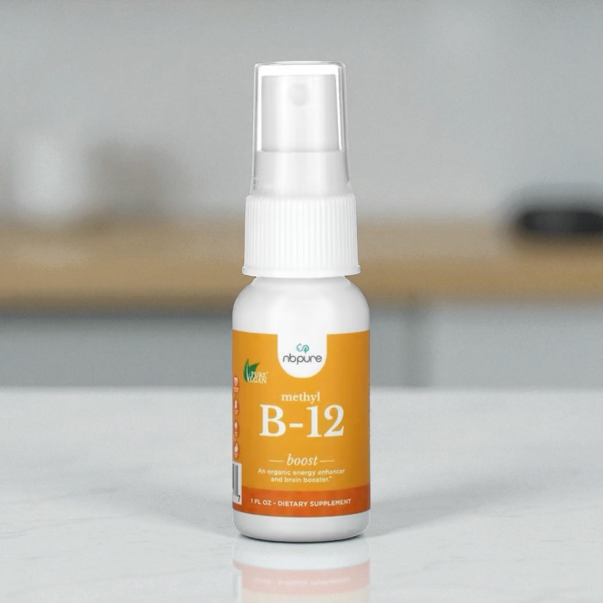 NB Pure Methyl B-12 Spray 500 mcg – 1 fl oz (29.57 ml)